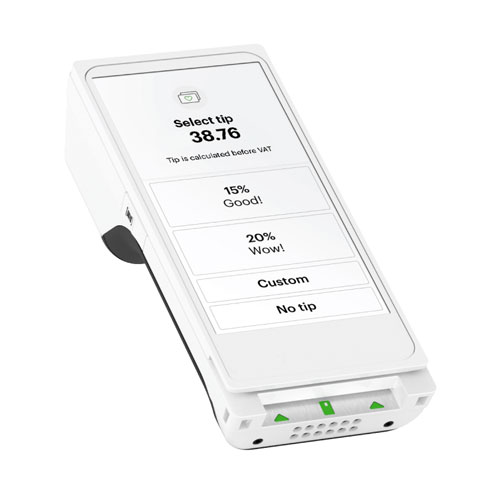 clover handheld unit on a white background